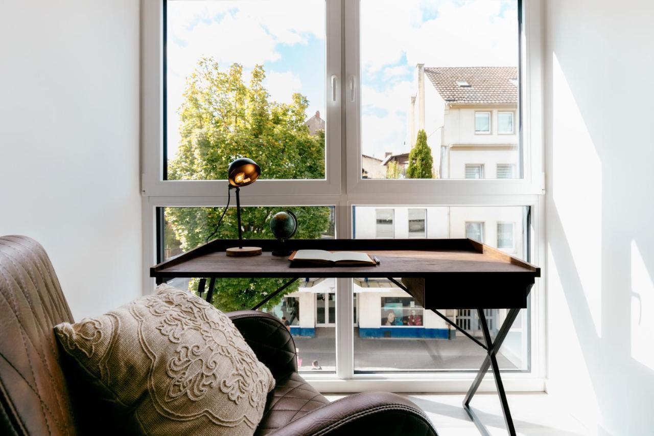 Gruene Wohnoase - Stilvoll - Balkonidylle - Zentrum نيوفيد المظهر الخارجي الصورة